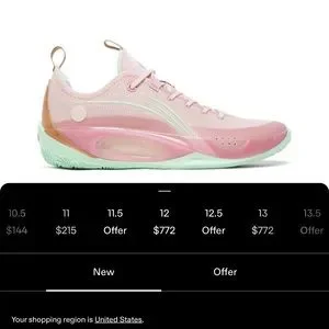 Shoes | Way Of Wade Honey Peach Size 12 With Boxwriting On  display picture 2